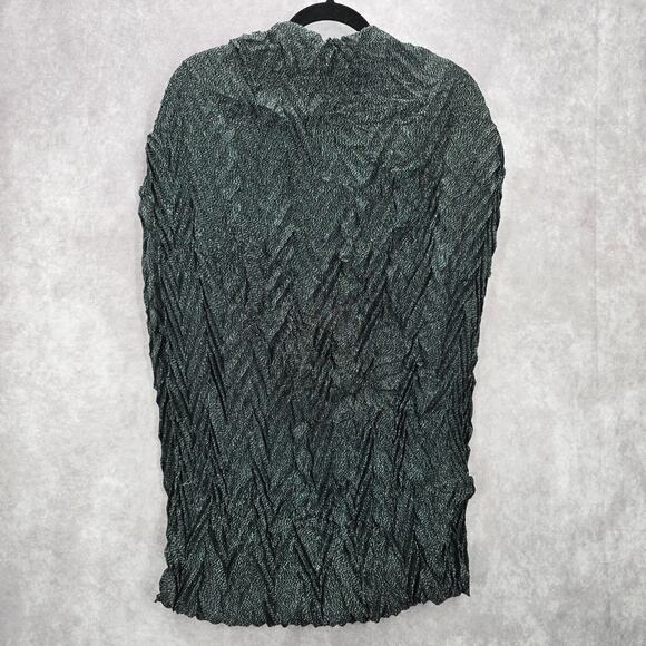 Black Silver Chevron Wide Infinity Wrap Hijab Dupatta Shawl Scarves Scarf - Picture 4 of 6